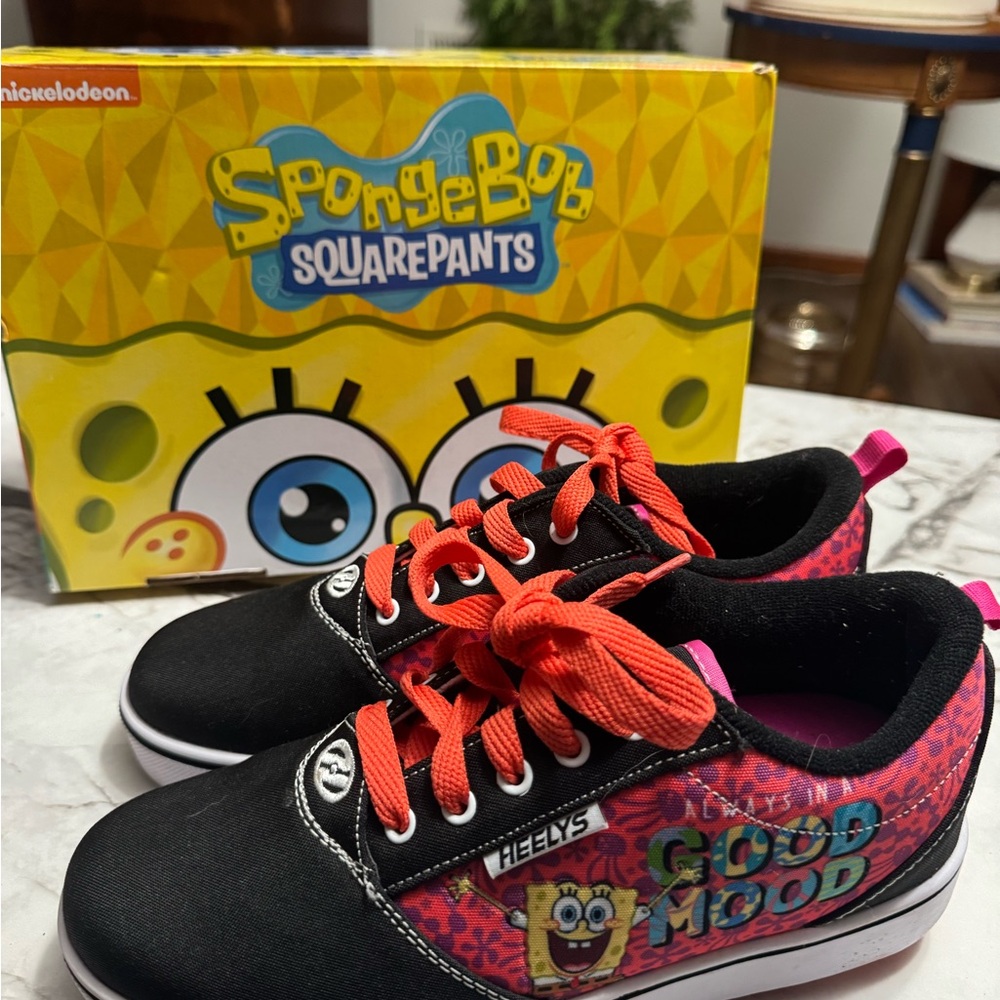 Heelys Kids' SpongeBob Black and Shoes